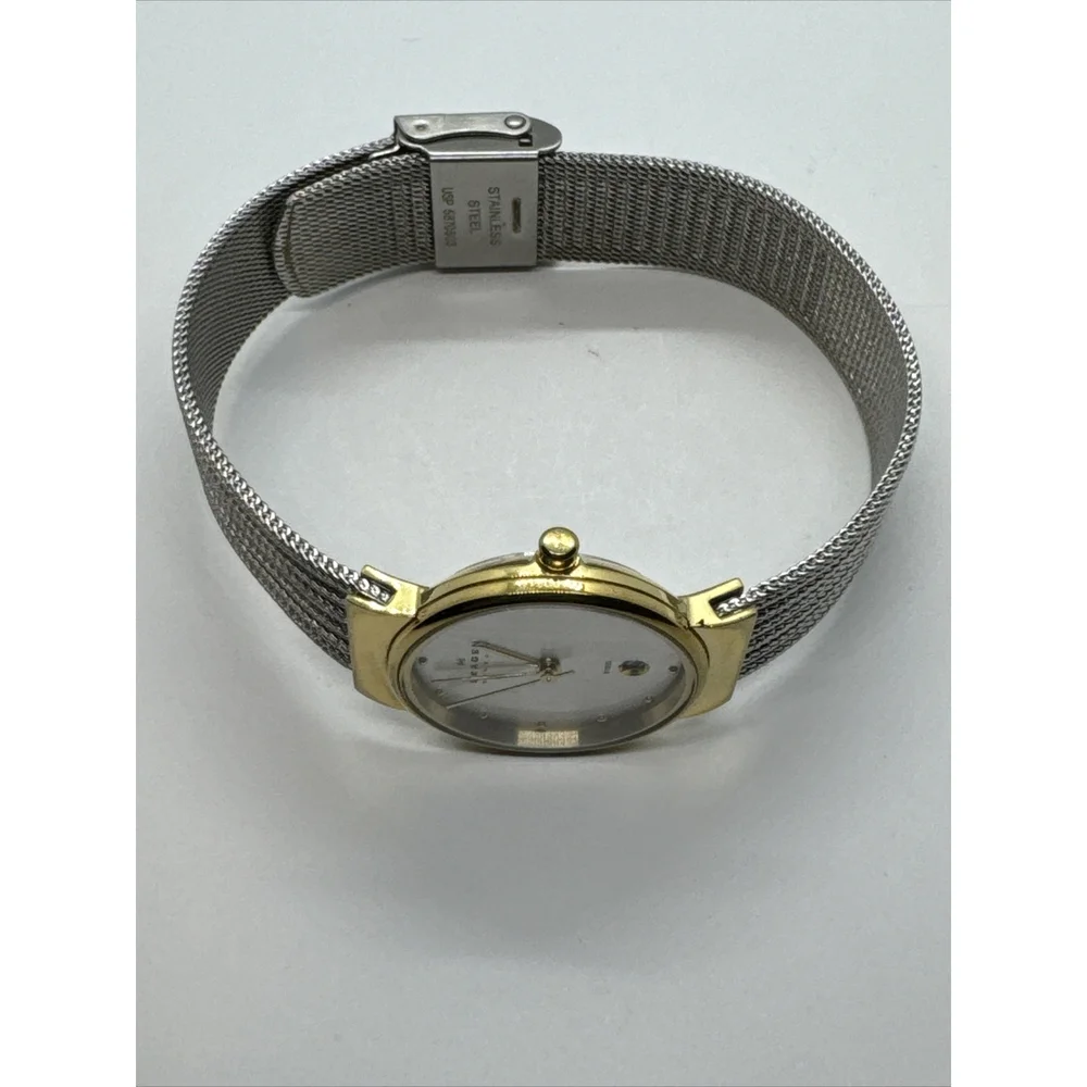 Skagen 355SGSS Women Silver Stainless Steel Mesh Analog Dial Wrist Watch JNA886